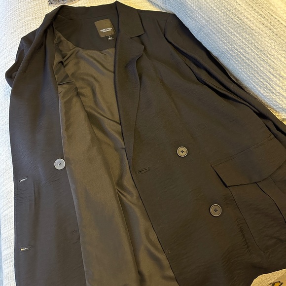 Simply Vera Vera Wang Lightweight Blazer in Black NWOT - Picture 5 of 6